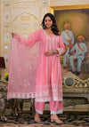 Pink kurta set